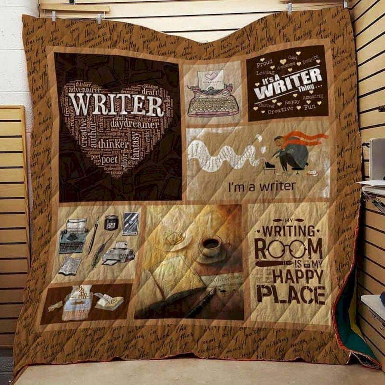 Writer Cld270678 Quilt Blanket and Home Decor