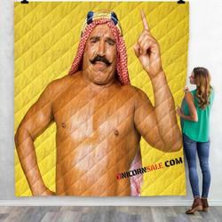 Wwe Nikolai Volkoff & The Iron Sheik V 3D Customized Personalized Quilt Blanket and Home Decor