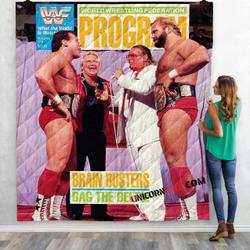 Wwe The Brain Busters D 3D Customized Personalized Quilt Blanket and Home Decor