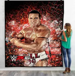Wwe The British Bulldogs D 3D Customized Personalized Quilt Blanket and Home Decor