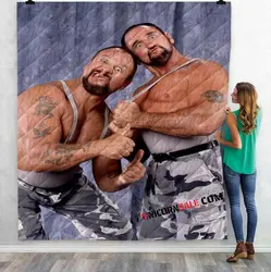 Wwe The Bushwackers D 3D Customized Personalized Quilt Blanket and Home Decor