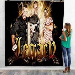 Wwe The Legacy N 3D Customized Personalized Quilt Blanket and Home Decor