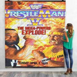 Wwe The Mega Powers D 3D Customized Personalized Quilt Blanket and Home Decor