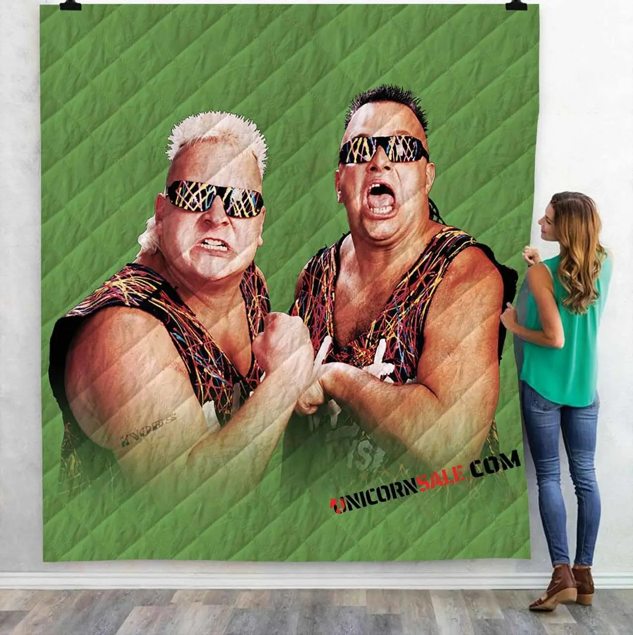 Wwe The Nasty Boys V 3D Customized Personalized Quilt Blanket and Home Decor