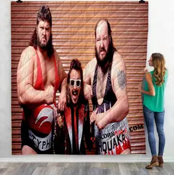 Wwe The Natural Disasters N 3D Customized Personalized Quilt Blanket and Home Decor