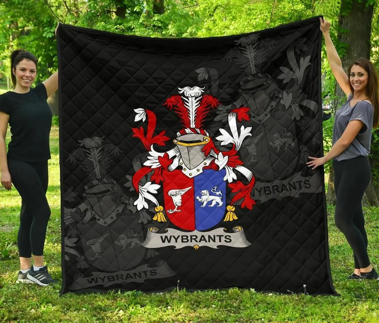 Wybrants Ireland Irish Family Crest JFJ15191 3D Customized Quilt 2707 and Home Decor