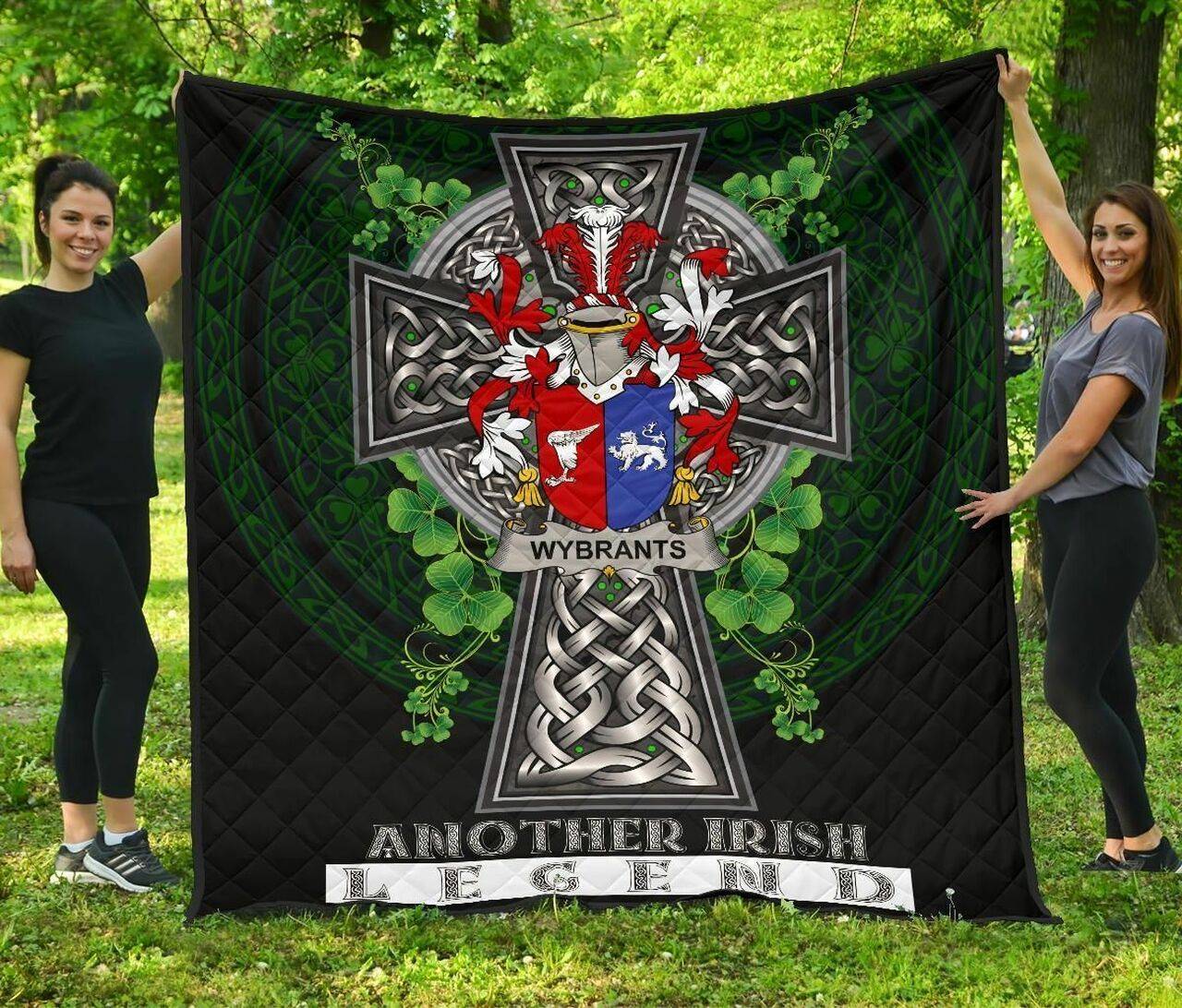 Wybrants Ireland Irish Legend JFJ15192 3D Customized Quilt 2707 and Home Decor