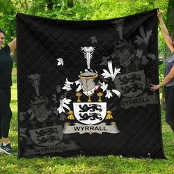 Wyrrall Ireland Irish Family Crest JFJ15203 3D Customized Quilt 2707 and Home Decor