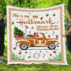 Xmas Texas Longhorns Football Quilt Blanket and Home Decor