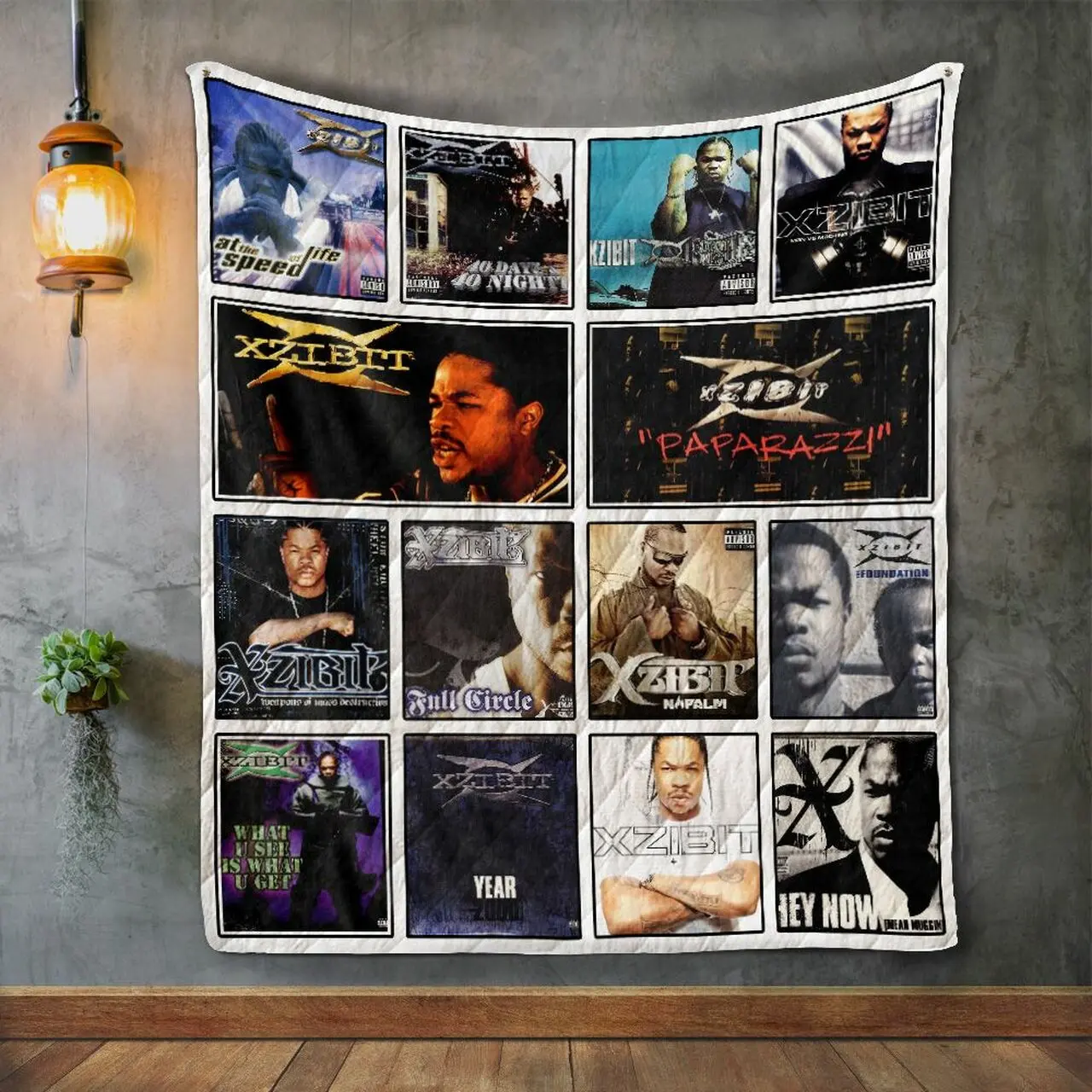 Xzibit Album Covers Quilt Blanket and Home Decor