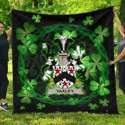 Yaxley Ireland Irish Celtic Shamrock Knot Circle JFJ15215 3D Customized Quilt 2707 and Home Decor