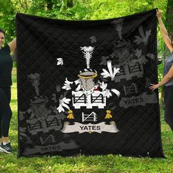 Yeates Ireland Irish Family Crest JFJ15216 3D Customized Quilt 2707 and Home Decor