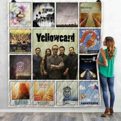 Yellowcard Quilt Blanket 02 and Home Decor