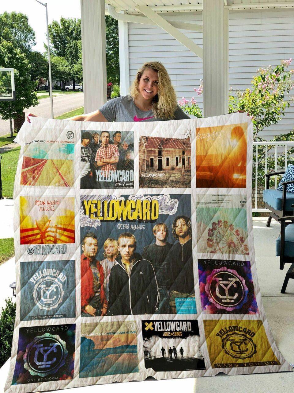Yellowcard Singles Quilt Blanket 01 and Home Decor