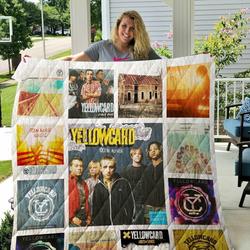 Yellowcard Singles Quilt Blanket 01 and Home Decor