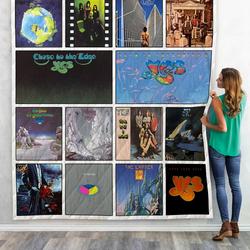 Yes Albums Quilt Blanket For Fans and Home Decor