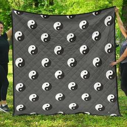 Yin Yang Cl12100762Mdq Quilt Blanket and Home Decor