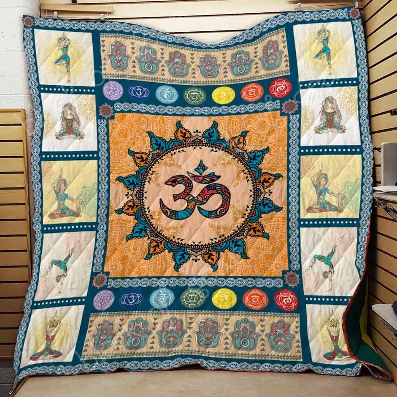 Yoga Cl2100629Mdq Quilt Blanket and Home Decor