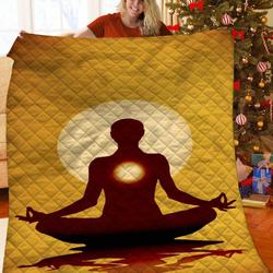 Yoga JFJ15230 3D Customized Quilt 2707 and Home Decor