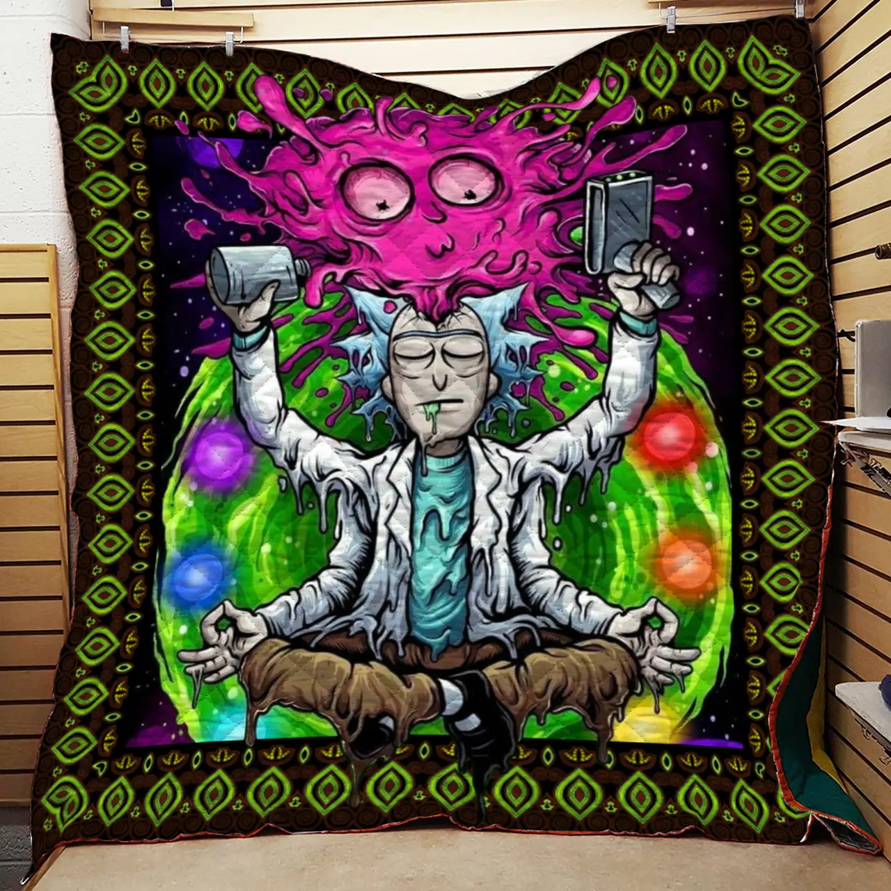 Yoga Rick Quilt and Home Decor