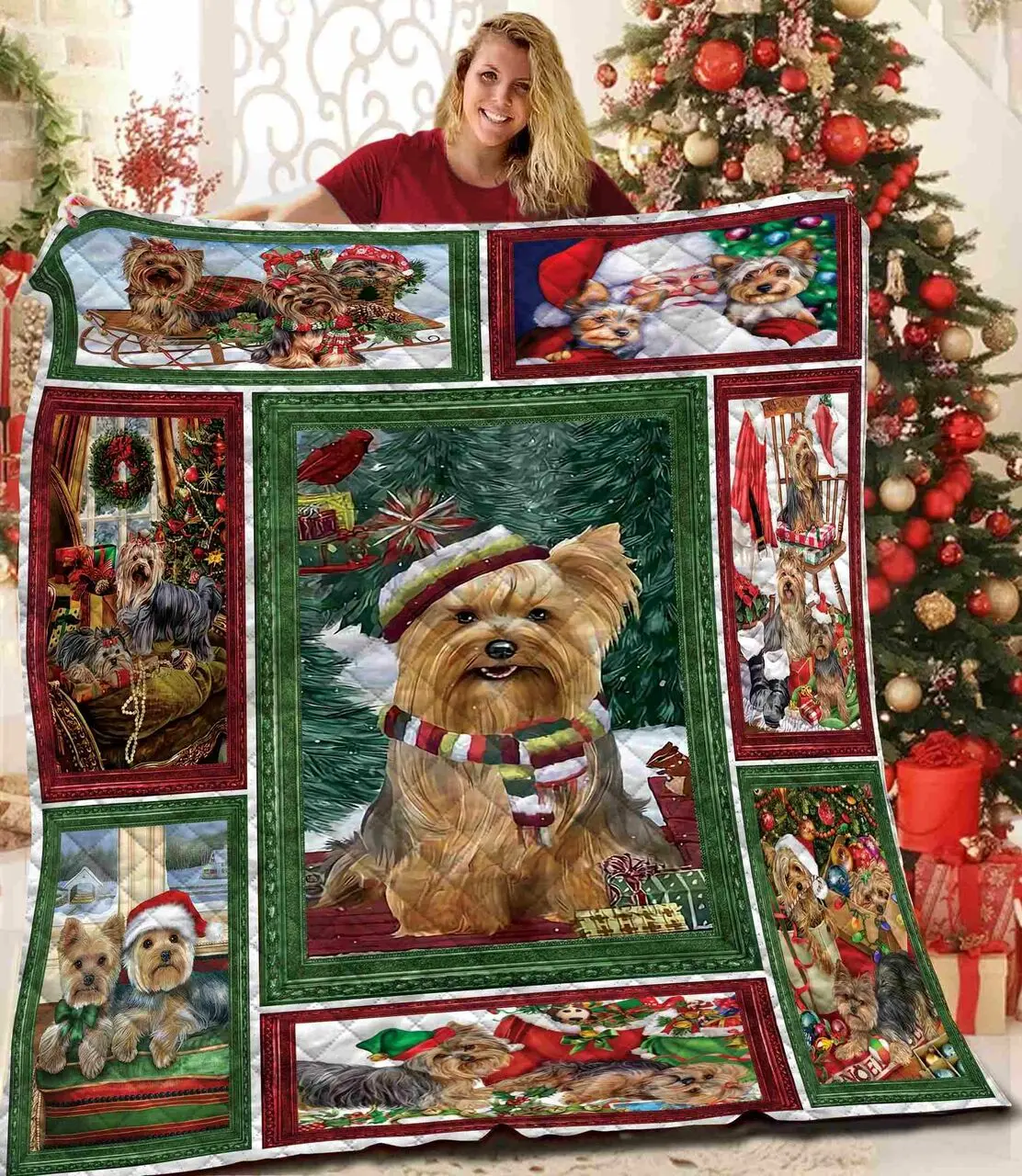 Yorkshire Quilt Blanket Bbb121208Nb and Home Decor