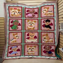 Yorkshire Terrier 203100 Quilt Blanket  Quilt and Home Decor