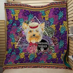 Yorkshire Terrier 8030098 Quilt Blanket  Quilt and Home Decor