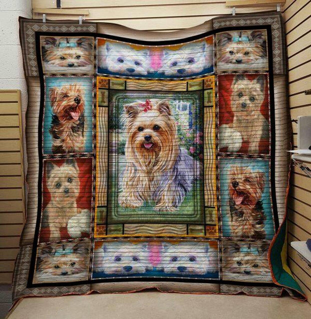 Yorkshire Terrier 8030099 Quilt Blanket Quilt and Home Decor