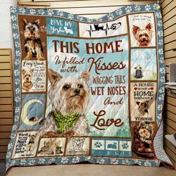Yorkshire Terrier Cute V1 QE 3D Customized Quilt and Home Decor