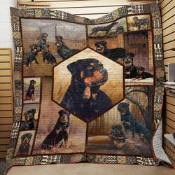 Yorkshire Terrier Dancing With My Dog U Quilt Zl and Home Decor