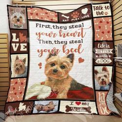 Yorkshire Terrier SYB 3D Customized Quilt and Home Decor