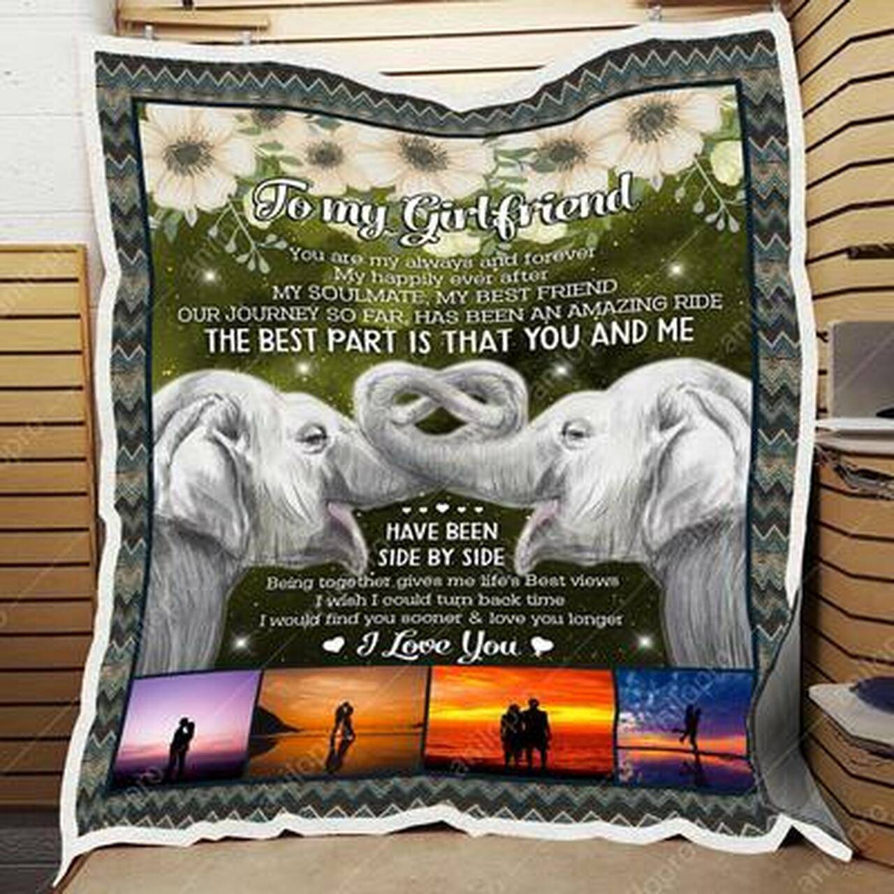 You Are My Always Blanket Quilt Blanket Quilt and Home Decor