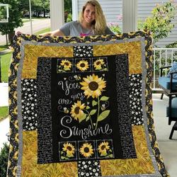 You Are My Sunshine Clh0511767Q Quilt Blanket and Home Decor