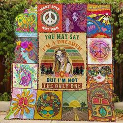 You May Say I M A Dreamer But I M Not The Only One Blanket Kc1807 Quilt and Home Decor