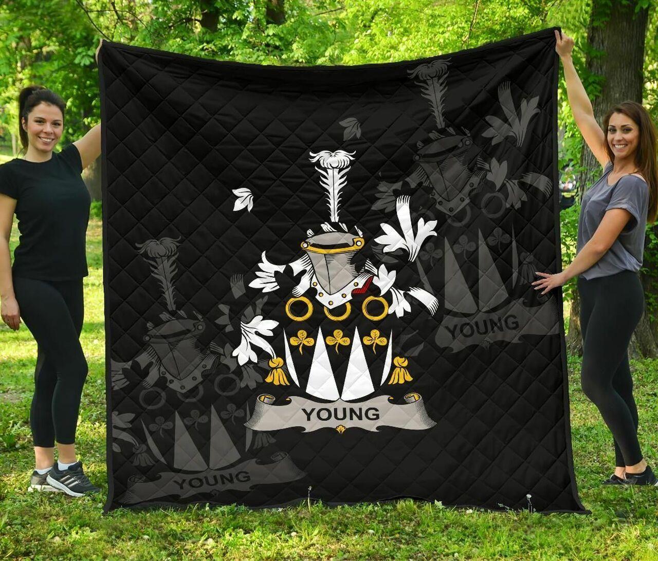 Young Ireland Irish Family Crest JFJ15321 3D Customized Quilt 2707 and Home Decor