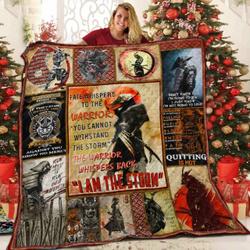 Your Mind Is Your Best Weapon Samurai FF 3D Customized Quilt and Home Decor