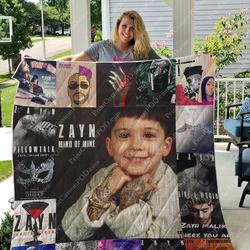 Zayn Malik Albums Quilt Blanket For Fans Ver 17 and Home Decor