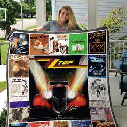 Zz Top Albums Cover Poster Quilt Blanket and Home Decor