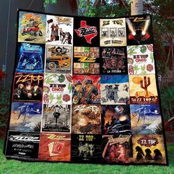 Zz Top Blanket Th1507 Quilt and Home Decor