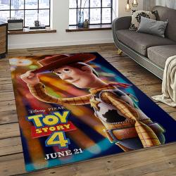 A Toy Story Characters Cartoon Movie Carpet Rectangle Area Rug For Living Room Bedroom Decor ATS15