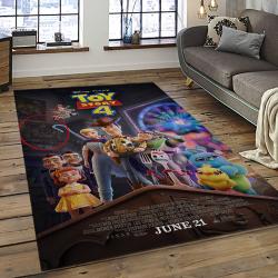 A Toy Story Characters Cartoon Movie Carpet Rectangle Area Rug For Living Room Bedroom Decor ATS21