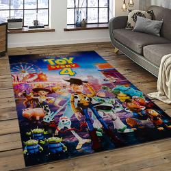 A Toy Story Characters Cartoon Movie Carpet Rectangle Area Rug For Living Room Bedroom Decor ATS22