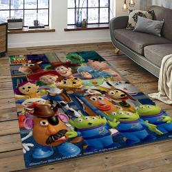 A Toy Story Characters Cartoon Movie Carpet Rectangle Area Rug For Living Room Bedroom Decor ATS23