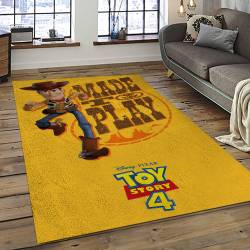 A Toy Story Characters Cartoon Movie Carpet Rectangle Area Rug For Living Room Bedroom Decor ATS27