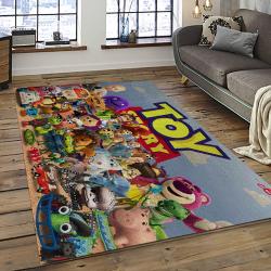A Toy Story Characters Cartoon Movie Carpet Rectangle Area Rug For Living Room Bedroom Decor ATS29