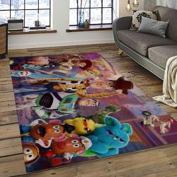 A Toy Story Characters Cartoon Movie Carpet Rectangle Area Rug For Living Room Bedroom Decor ATS40