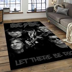 Band AC/DC Music Carpet Rectangle Area Rug For Living Room Bedroom Decor ACDC26