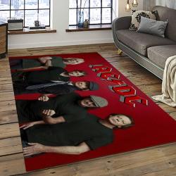 Band AC/DC Music Carpet Rectangle Area Rug For Living Room Bedroom Decor ACDC33