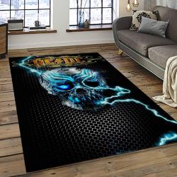 Band AC/DC Music Carpet Rectangle Area Rug For Living Room Bedroom Decor ACDC37