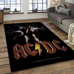 Band AC/DC Music Carpet Rectangle Area Rug For Living Room Bedroom Decor ACDC43
